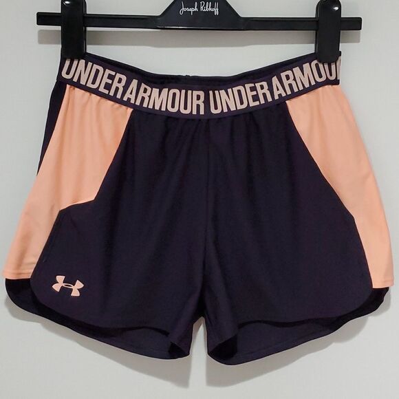 Under Armour purple and pink athletic shorts - Picture 1 of 4